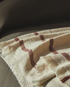 ZARA Home Striped Blanket