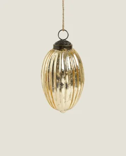 ZARA Home Striped Christmas Ornament