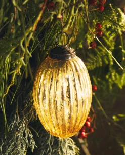 ZARA Home Striped Christmas Ornament