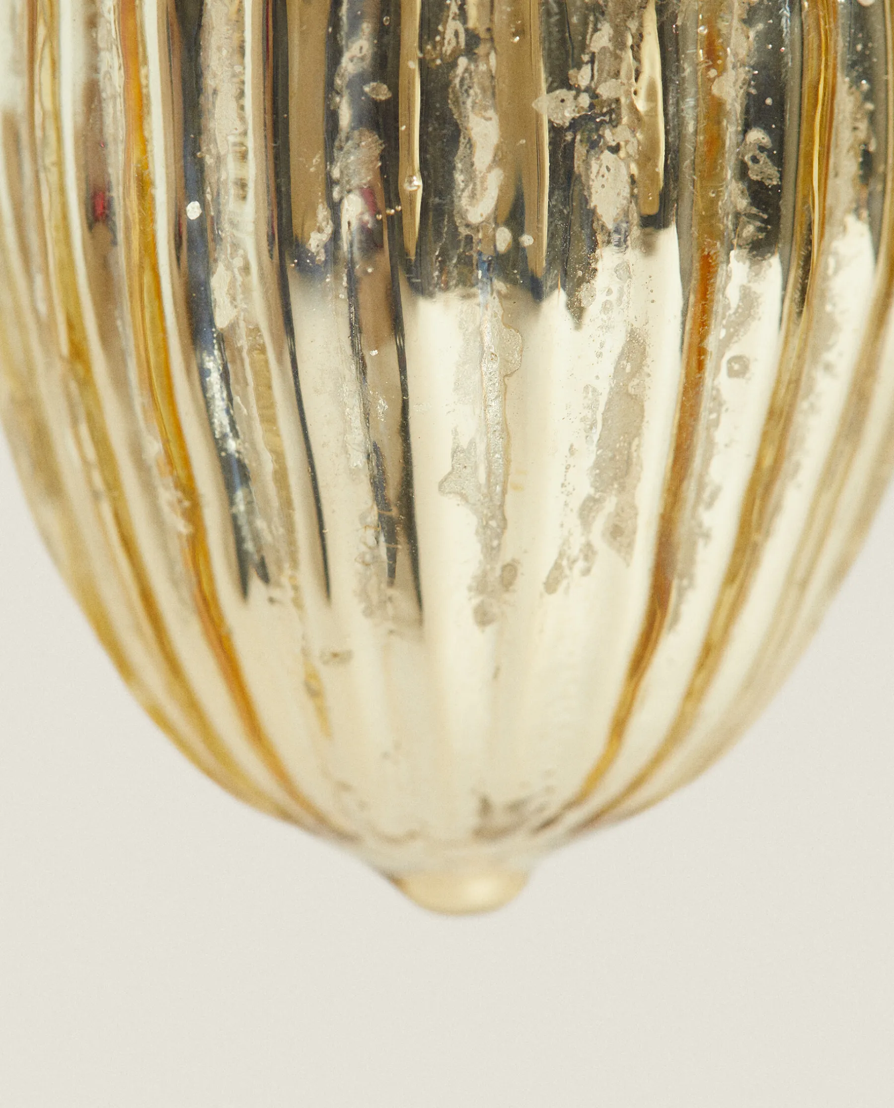 ZARA Home Striped Christmas Ornament