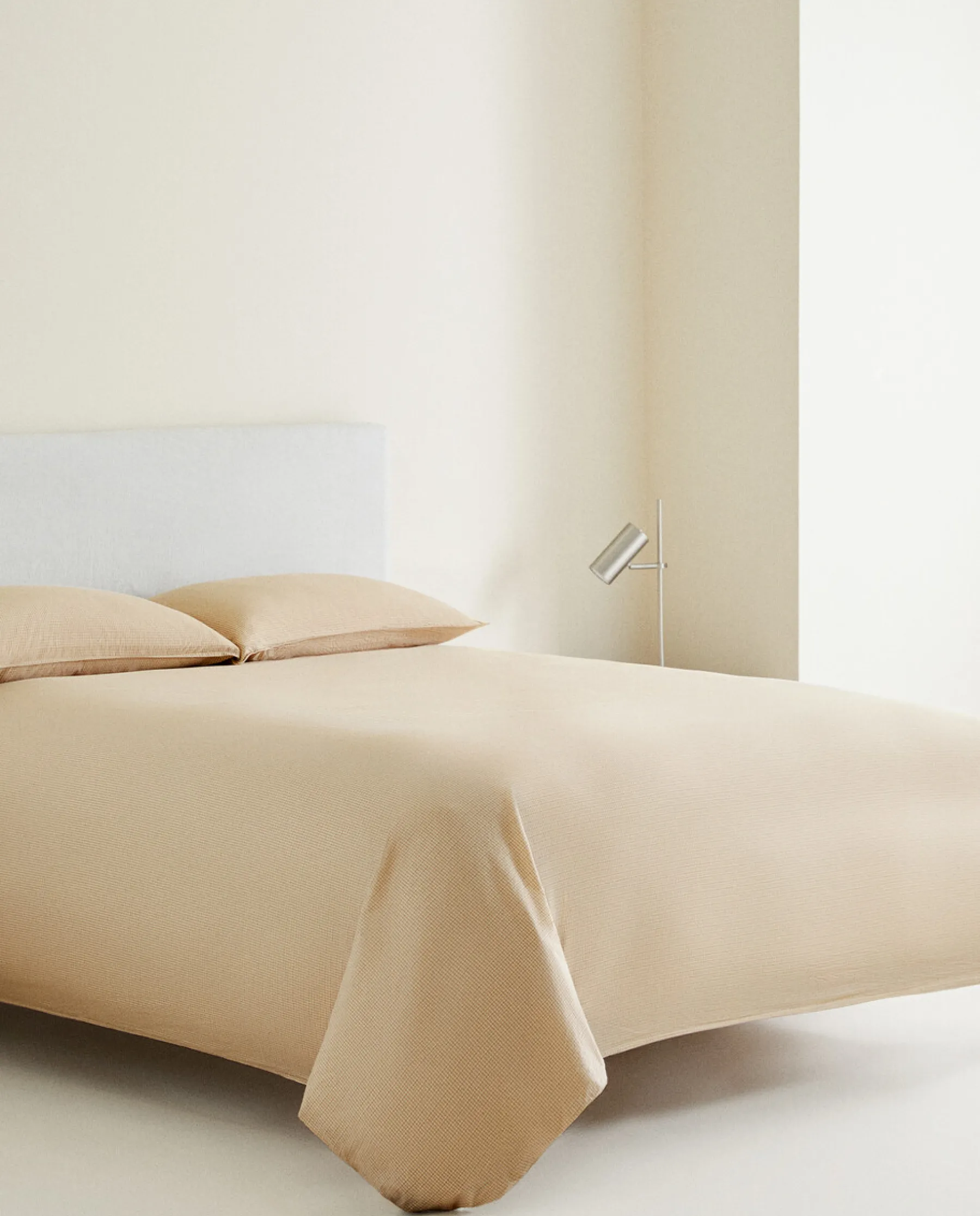 ZARA Home Striped Cotton Duvet Cover