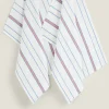 ZARA Home Striped Cotton Kitchen Towels (Pack Of 2)