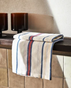 ZARA Home Striped Cotton Kitchen Towels (Pack Of 2)