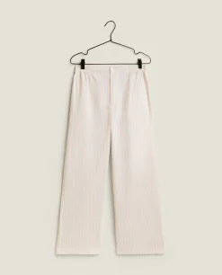 ZARA Home Striped Cotton Pants