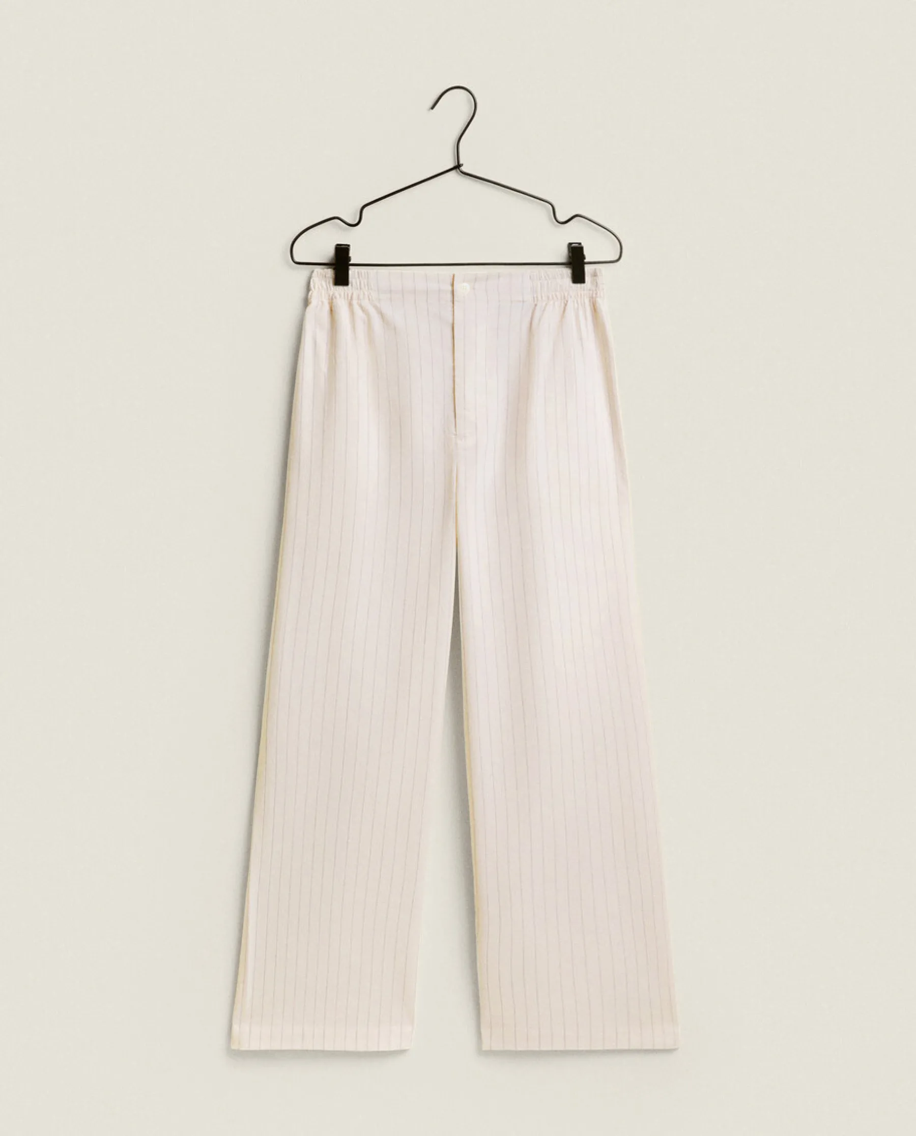 ZARA Home Striped Cotton Pants