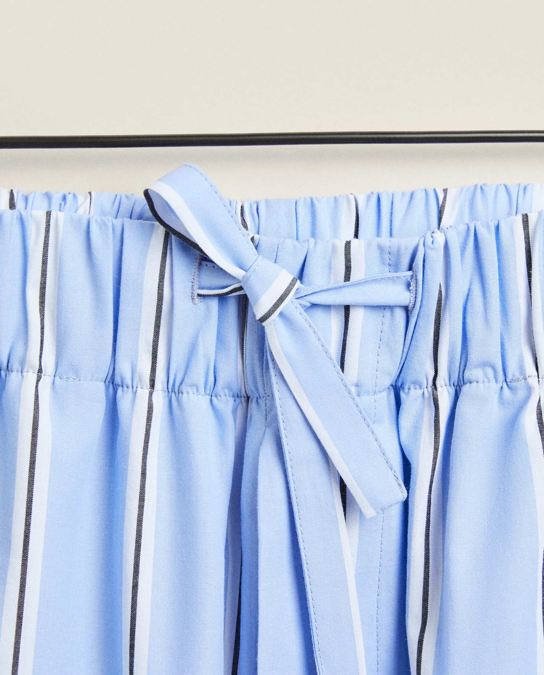 ZARA Home Striped Cotton Pants