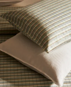 ZARA Home Striped Cotton Pillowcase