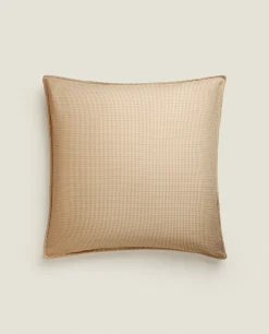 ZARA Home Striped Cotton Pillowcase