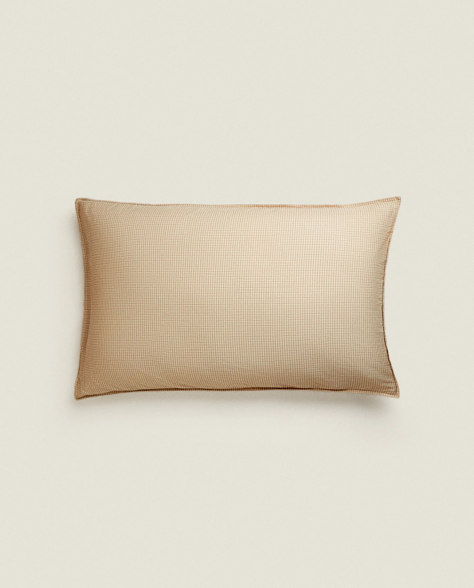 ZARA Home Striped Cotton Pillowcase