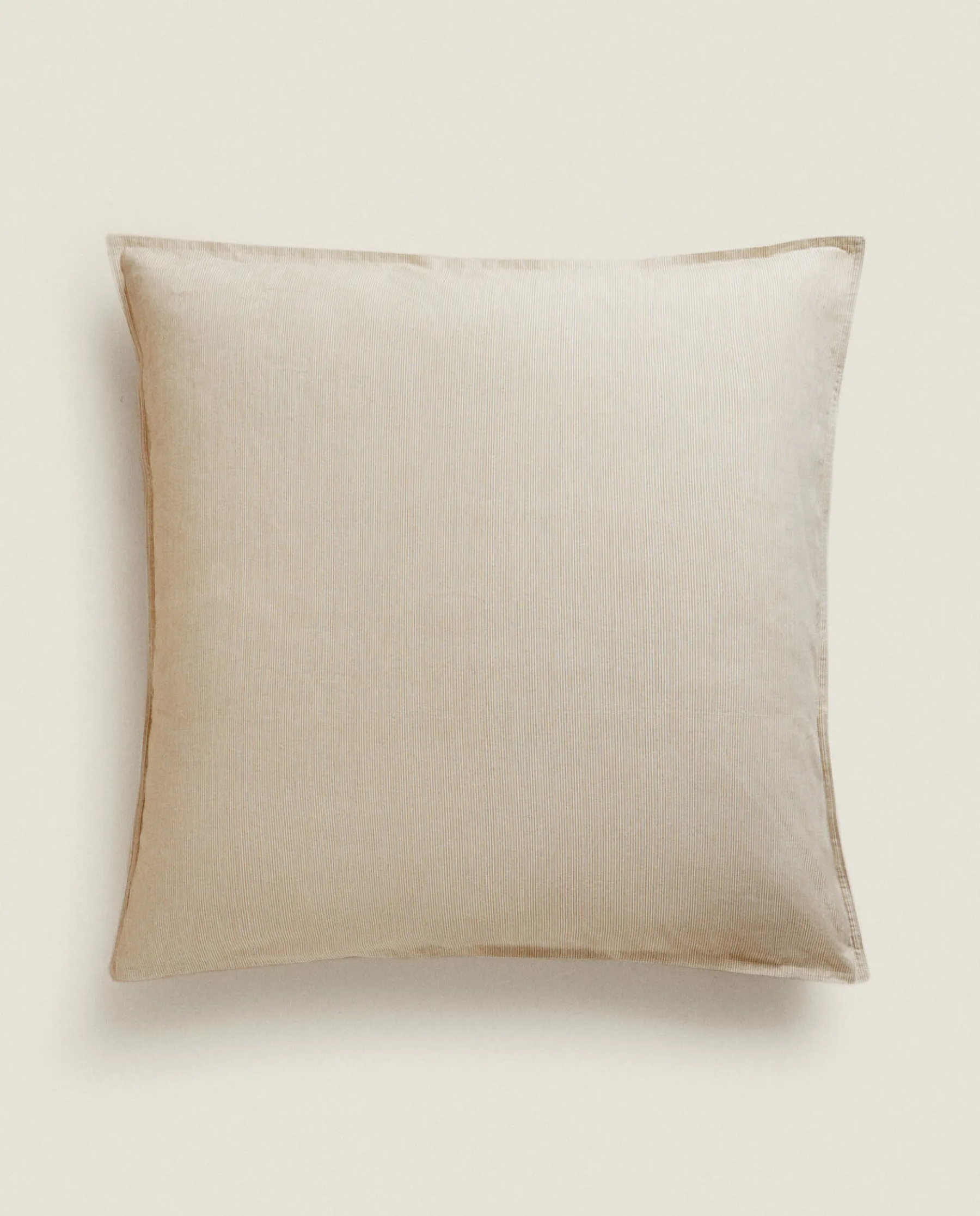 ZARA Home Striped Cotton Pillowcase