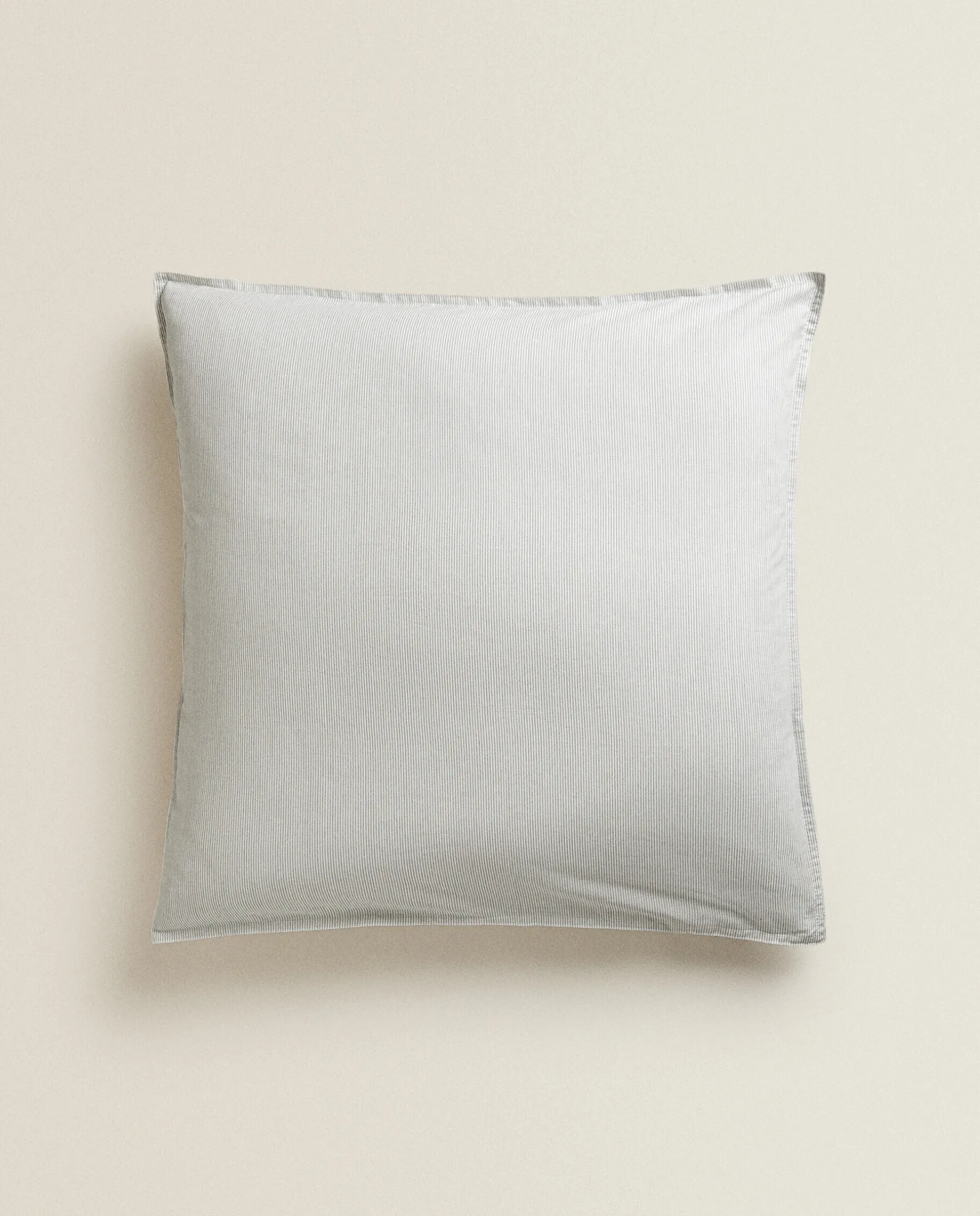 ZARA Home Striped Cotton Pillowcase