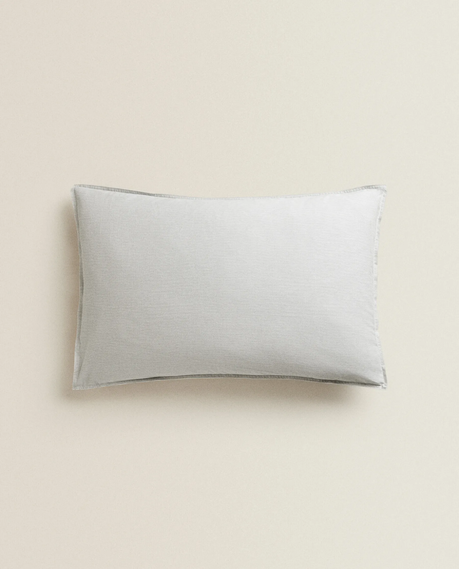 ZARA Home Striped Cotton Pillowcase