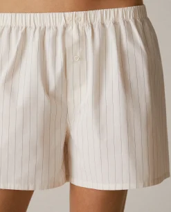 ZARA Home Striped Cotton Shorts