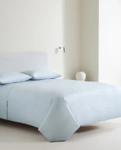 ZARA Home Striped Duvet Cover