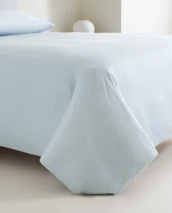 ZARA Home Striped Duvet Cover
