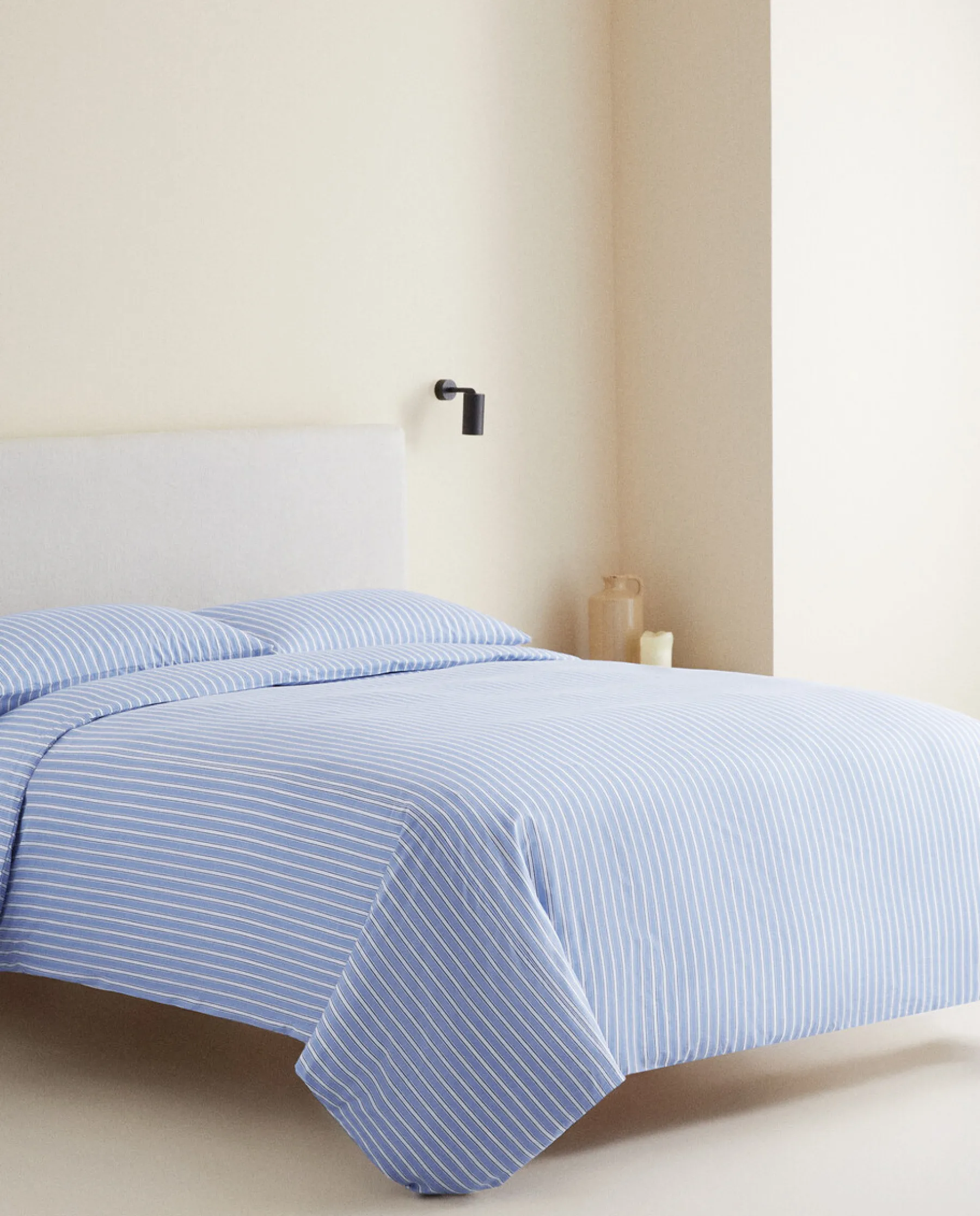 ZARA Home Striped Duvet Cover