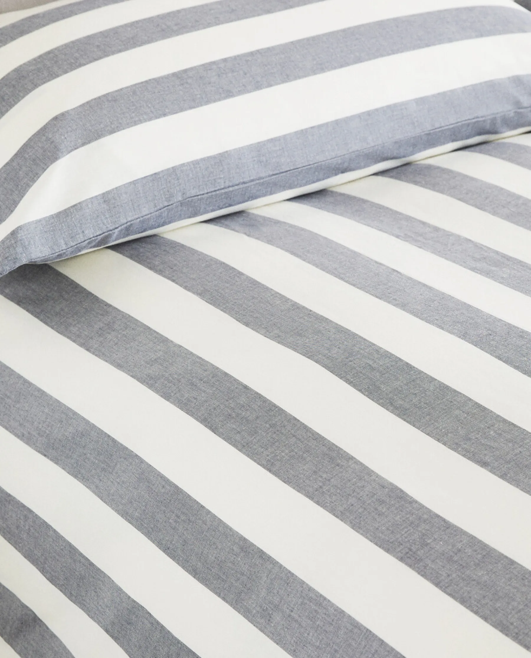 ZARA Home Striped Duvet Cover