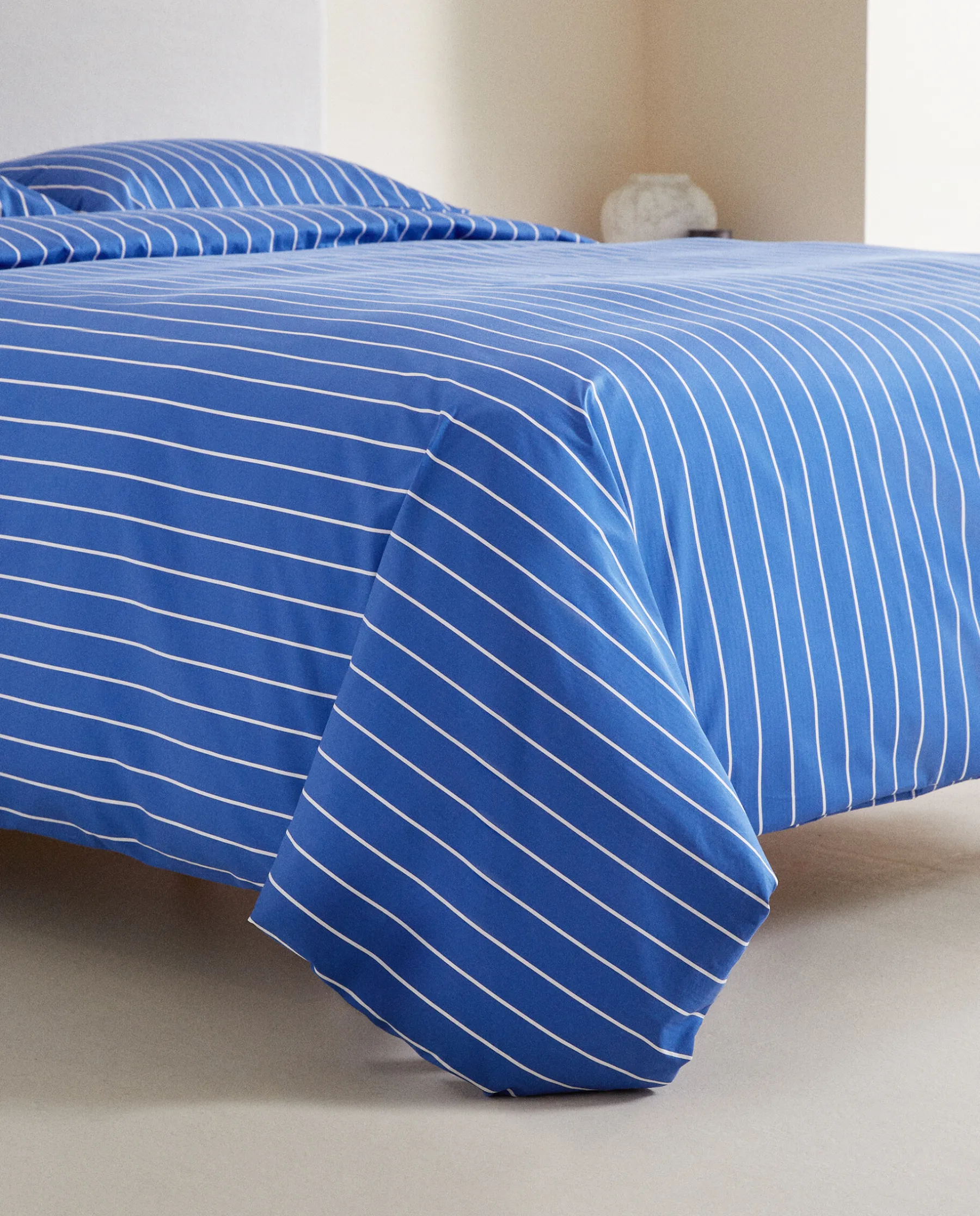 ZARA Home Striped Duvet Cover