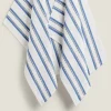 ZARA Home Striped Dyed Thread Kitchen Towel (Set Of 2)