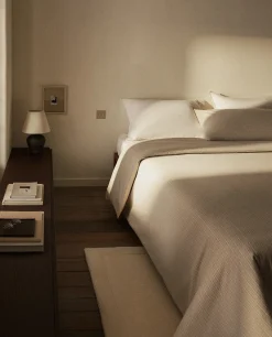 ZARA Home Striped Flannel Duvet Cover