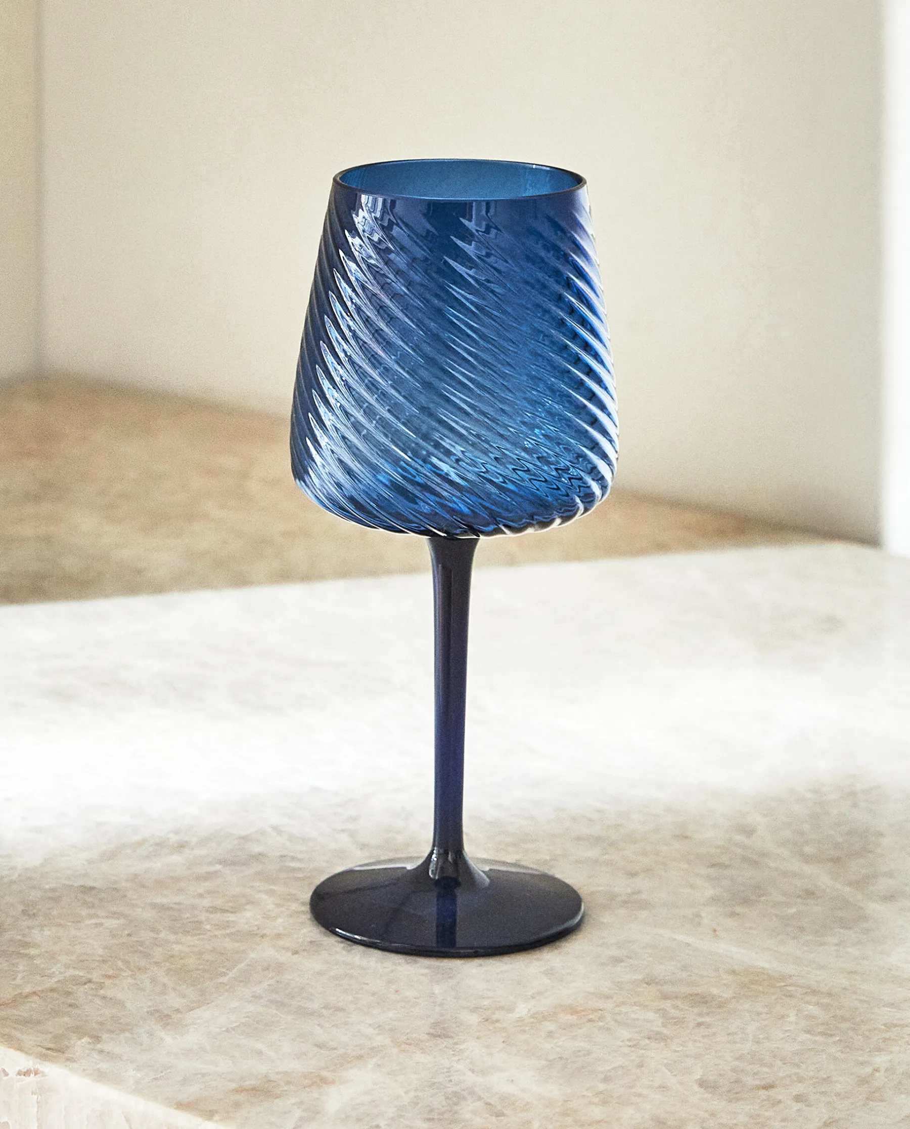 ZARA Home Striped Glass