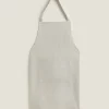 ZARA Home Striped Linen Apron