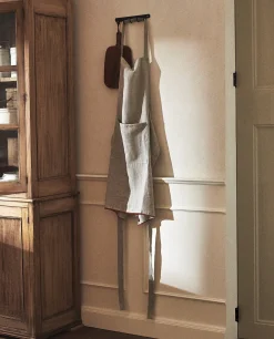 ZARA Home Striped Linen Apron