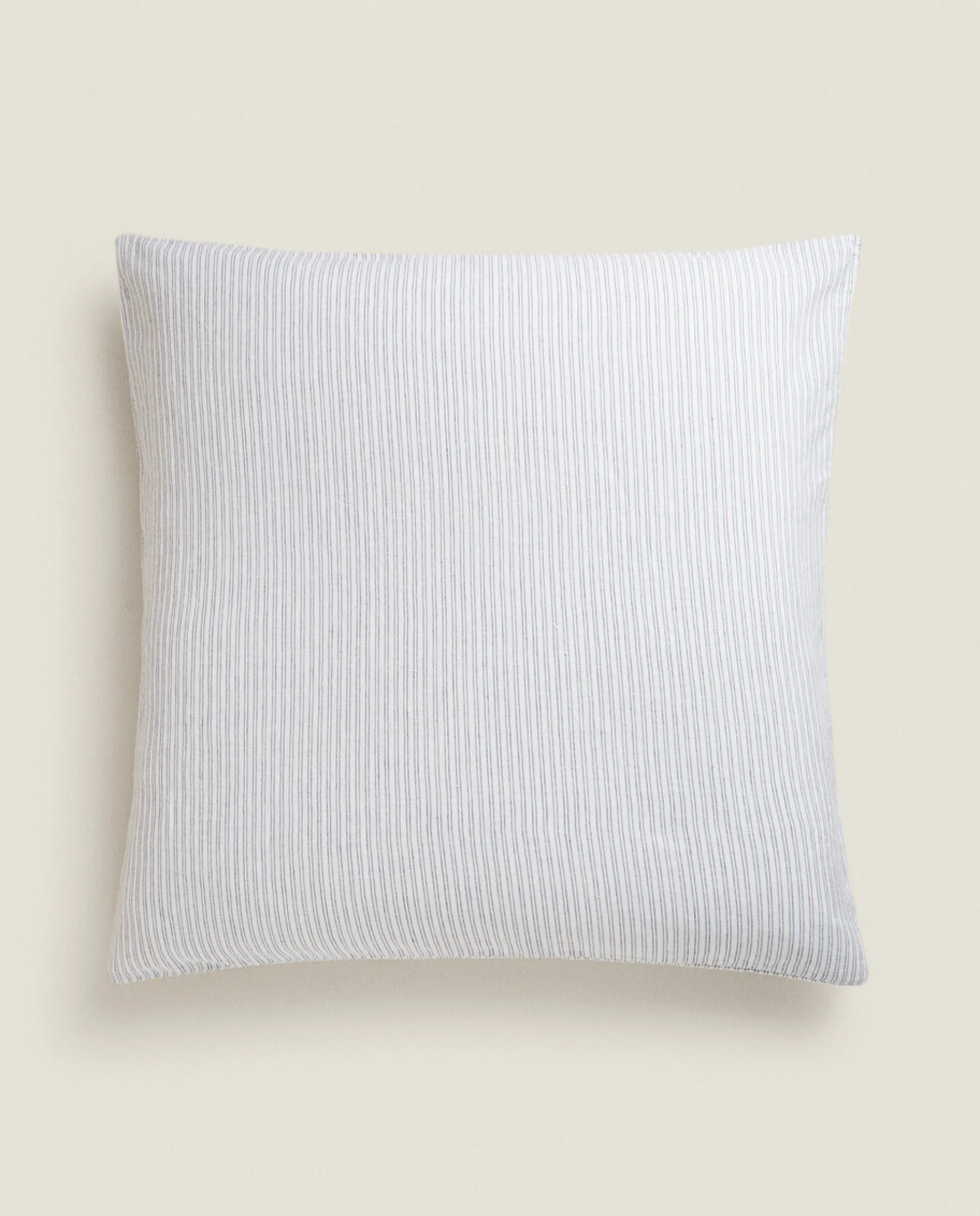 ZARA Home Striped Linen Pillowcase