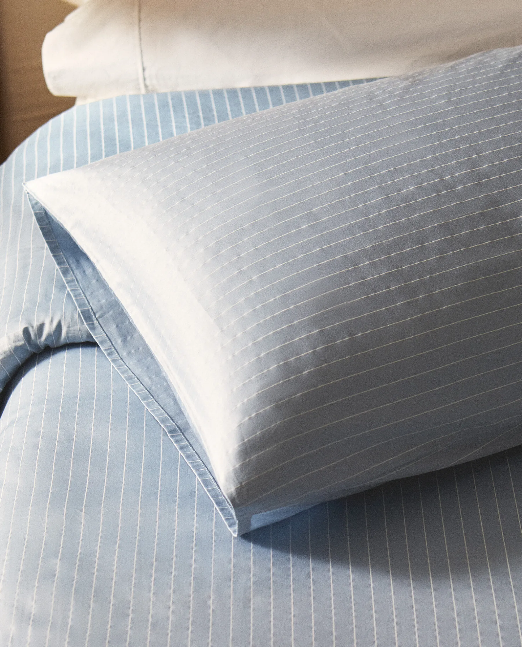 ZARA Home Striped Pillowcase