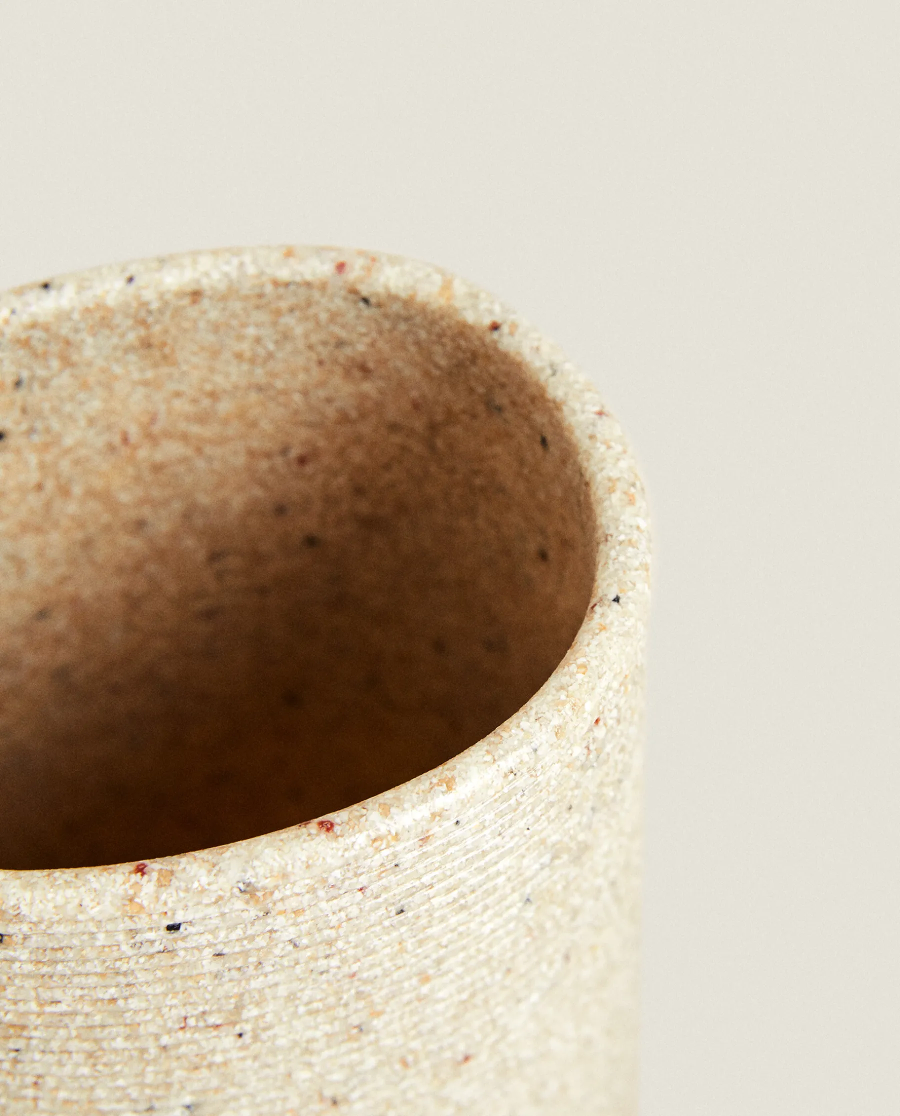 ZARA Home Striped Resin Tumbler