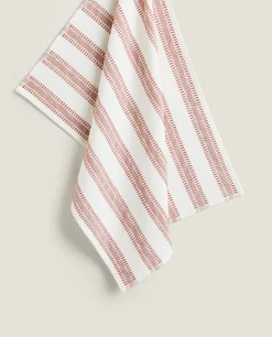 ZARA Home Striped Terrycloth Kitchen Towel