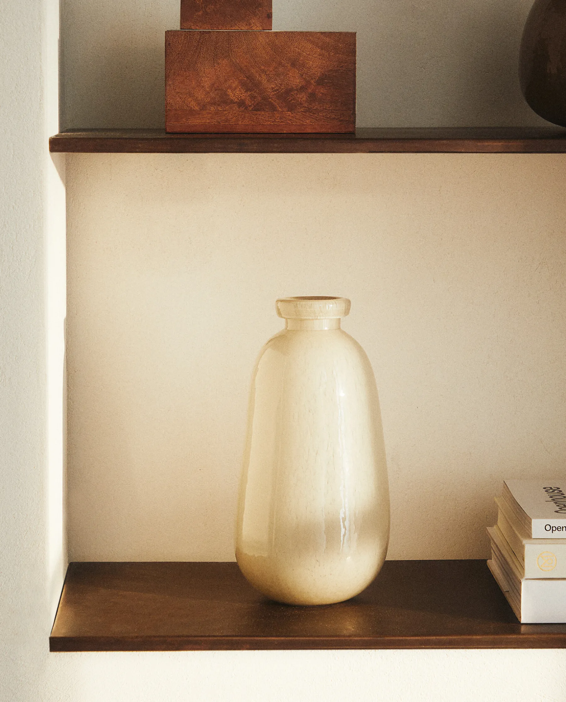 ZARA Home Tall Glass Vase