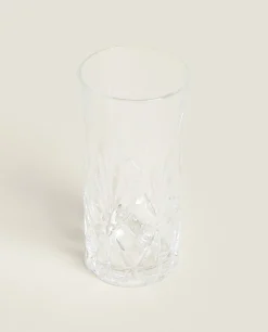 ZARA Home Tall Tumbler With Raised Design