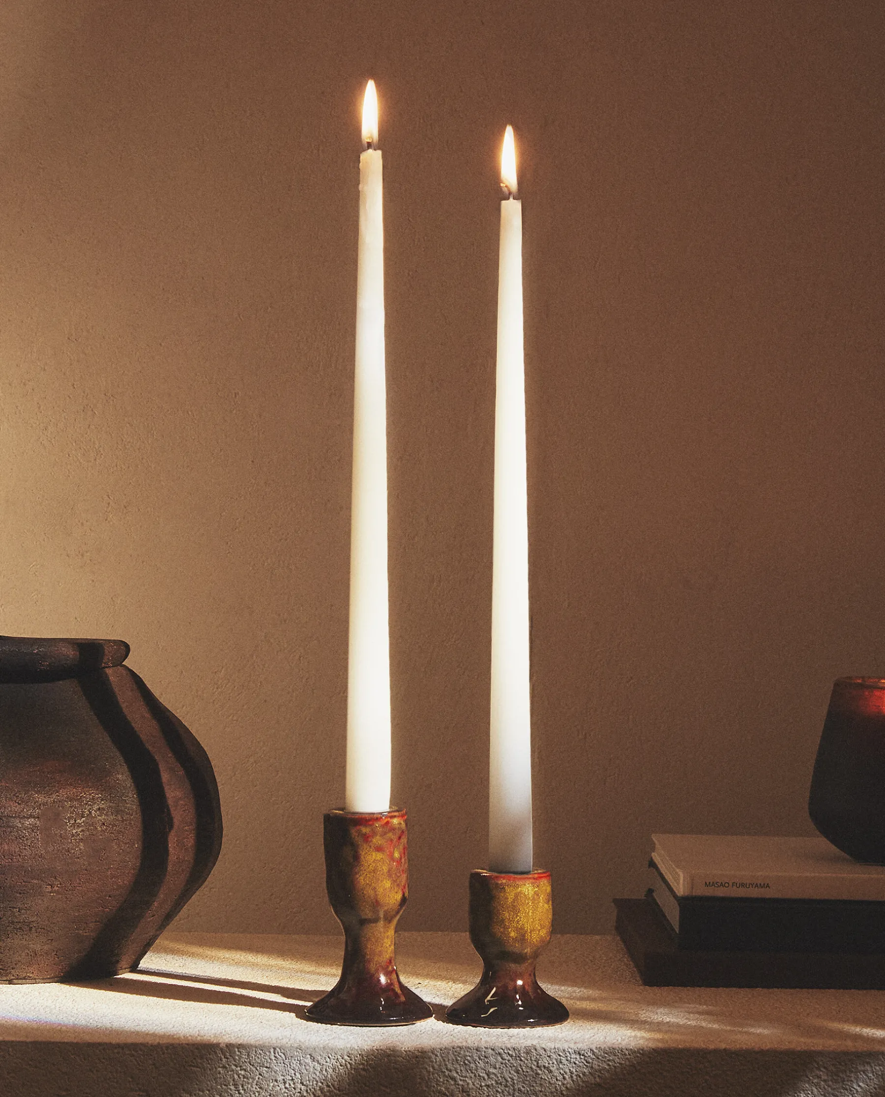 ZARA Home Taper Candle (Pack Of 2)