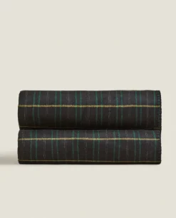 ZARA Home Tartan Wool Blanket