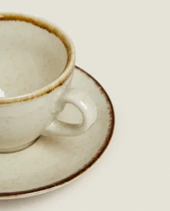 ZARA Home Teacup With Rim Detail