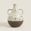 ZARA Home Terracotta Vase With Handles