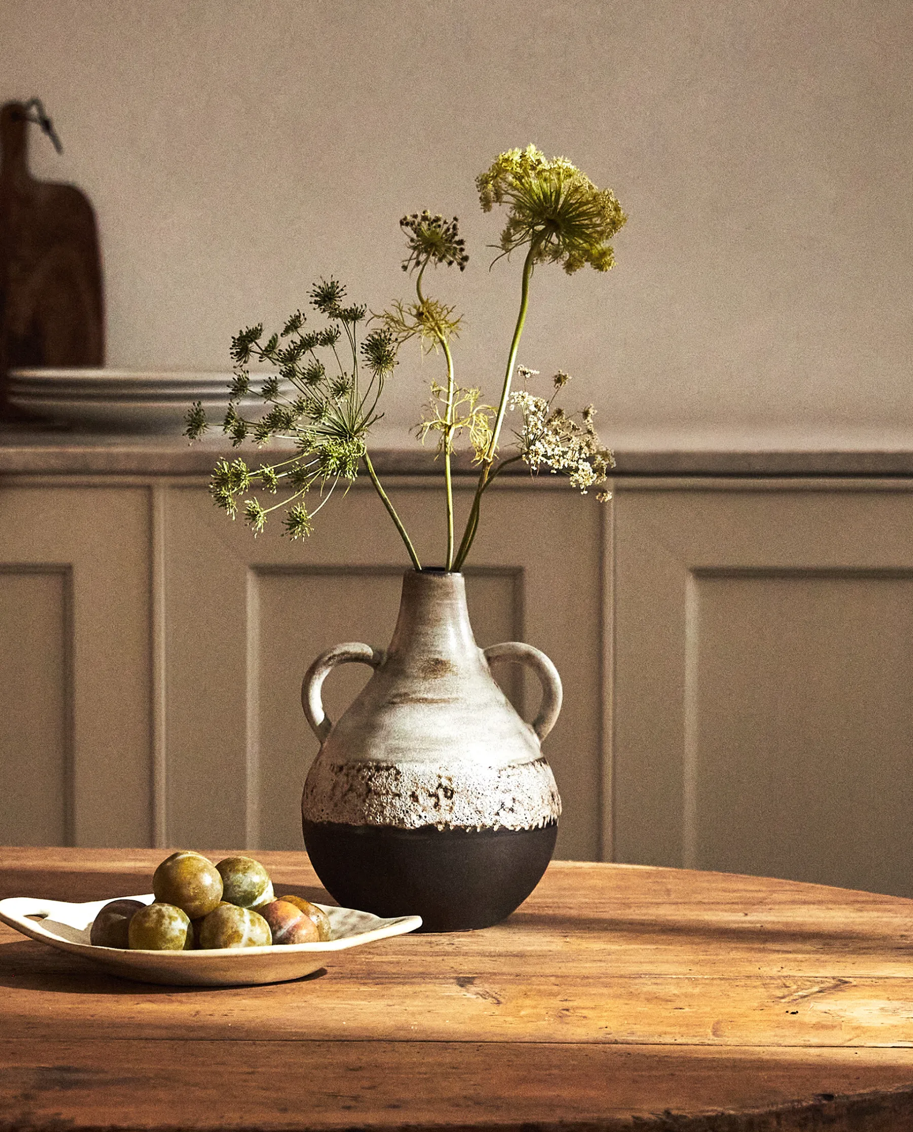 ZARA Home Terracotta Vase With Handles