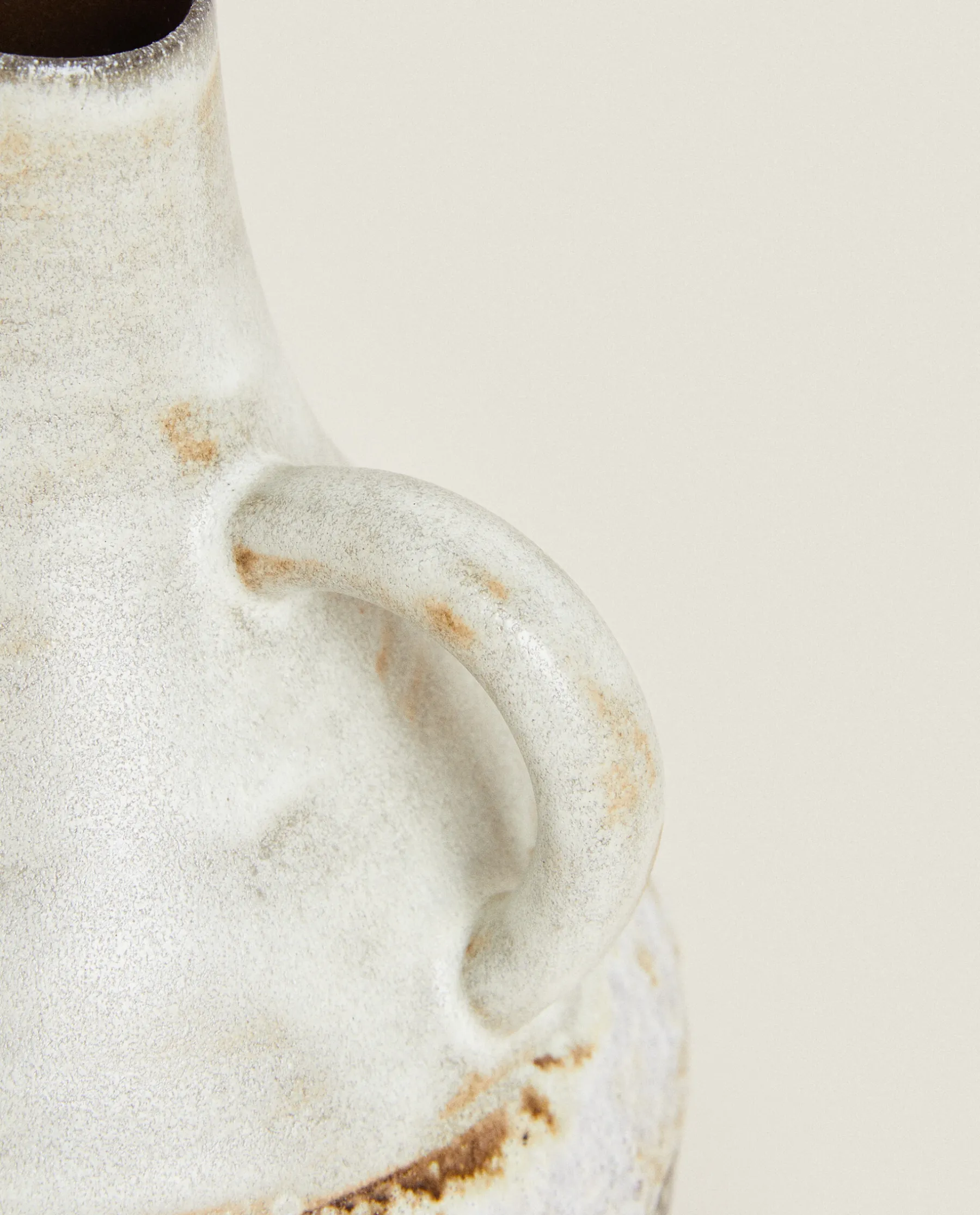 ZARA Home Terracotta Vase With Handles