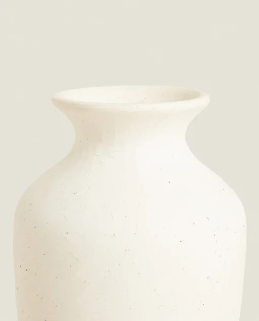 ZARA Home Textured Ceramic Vase