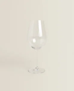 ZARA Home Textured Crystalline Wine Glass