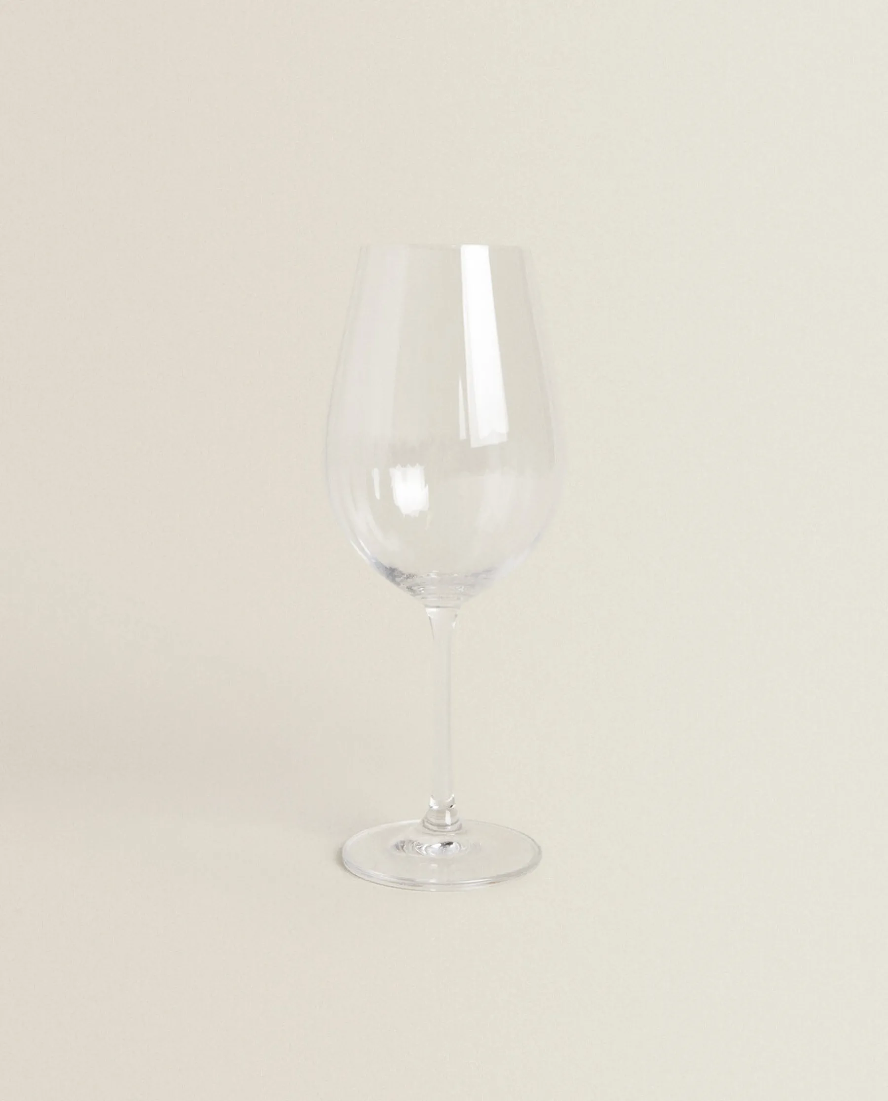 ZARA Home Textured Crystalline Wine Glass