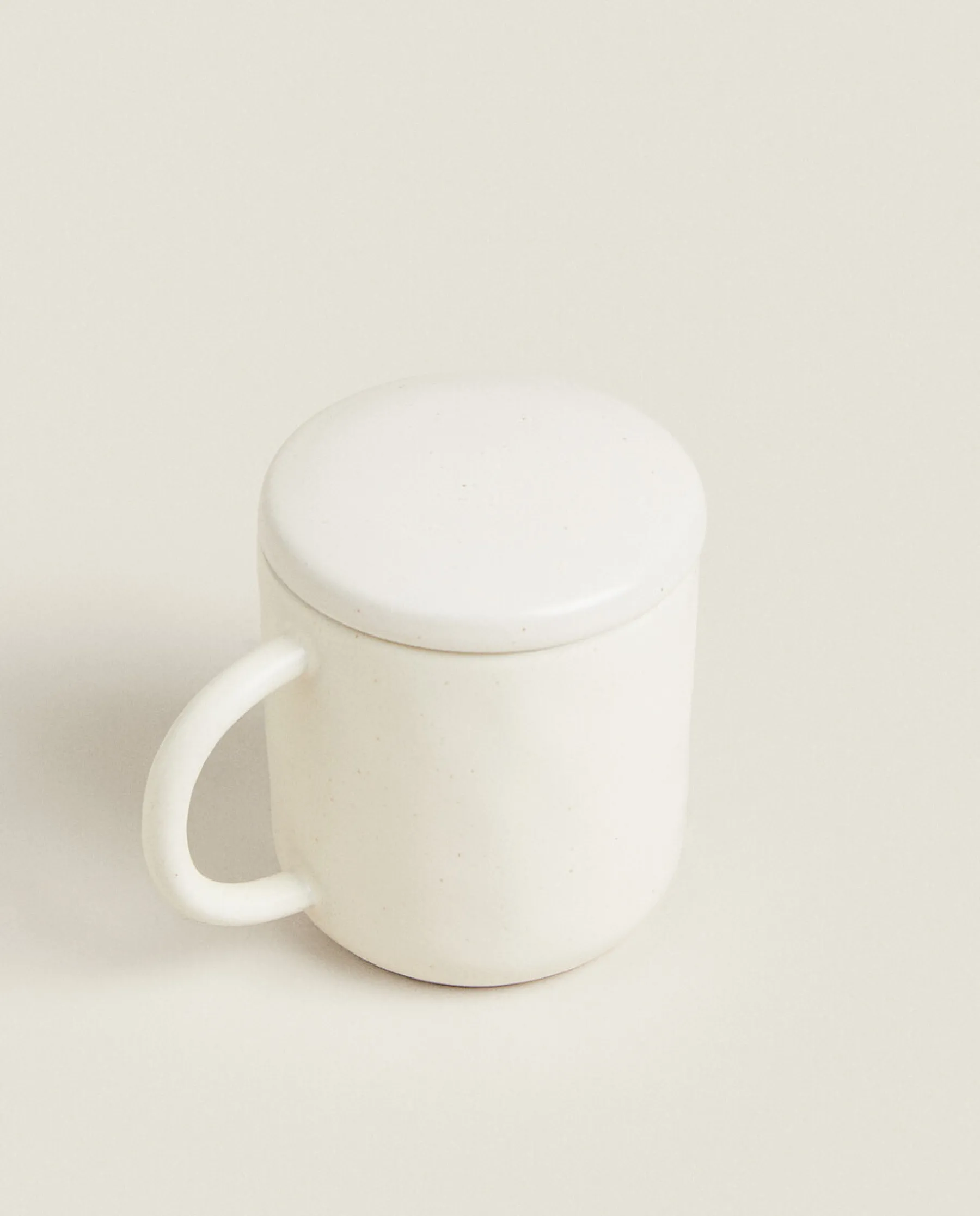 ZARA Home Textured Mug With Lid