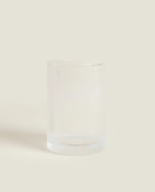 ZARA Home Textured Striped Tumbler