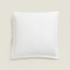 ZARA Home Textured Throw Pillow Cover