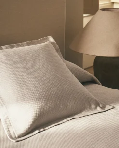 ZARA Home Textured Throw Pillow Cover