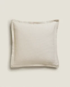 ZARA Home Textured Throw Pillow Cover