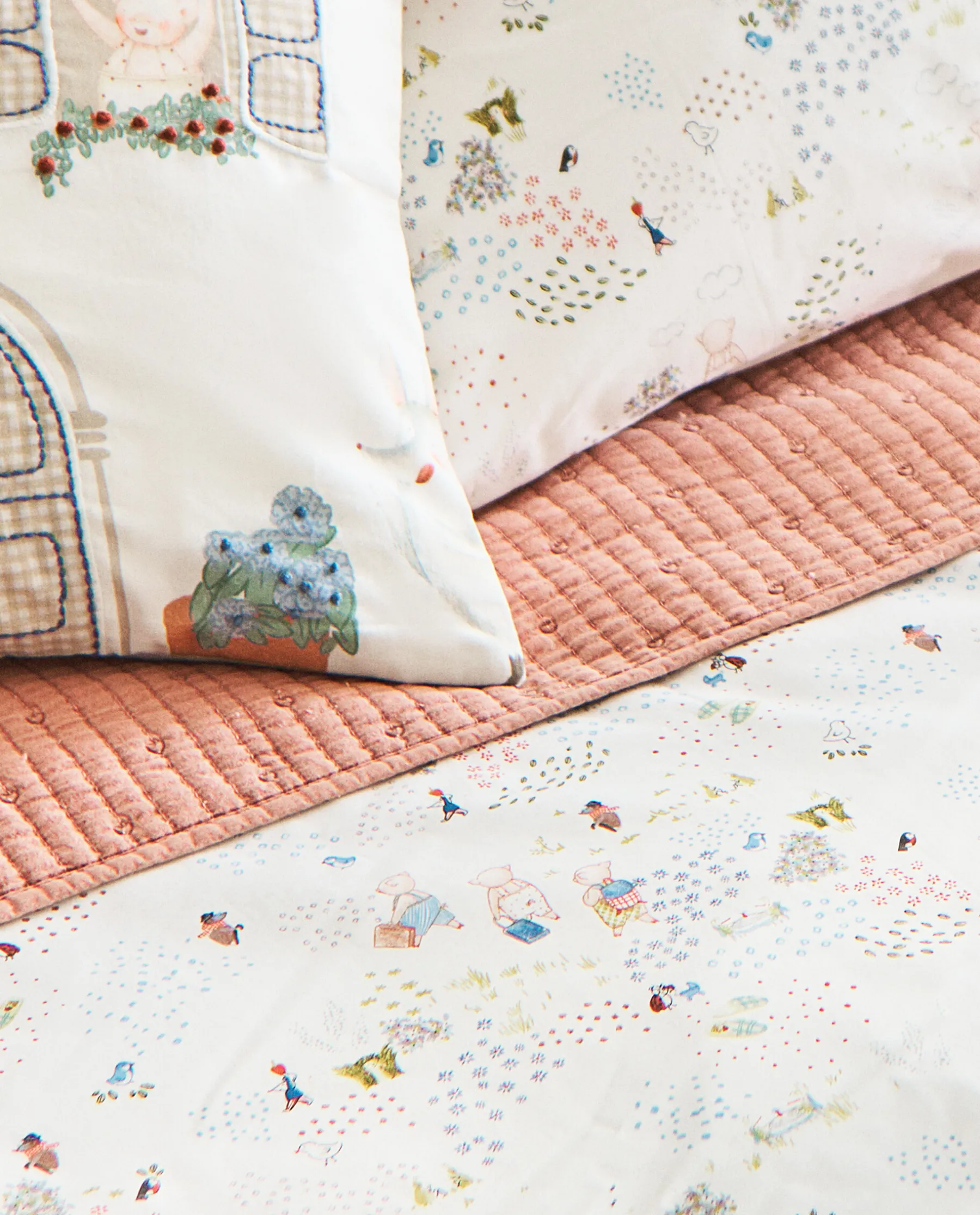 ZARA Home Three Little Pigs Duvet Cover