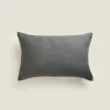 ZARA Home Throw Pillow Cover With Overlocking