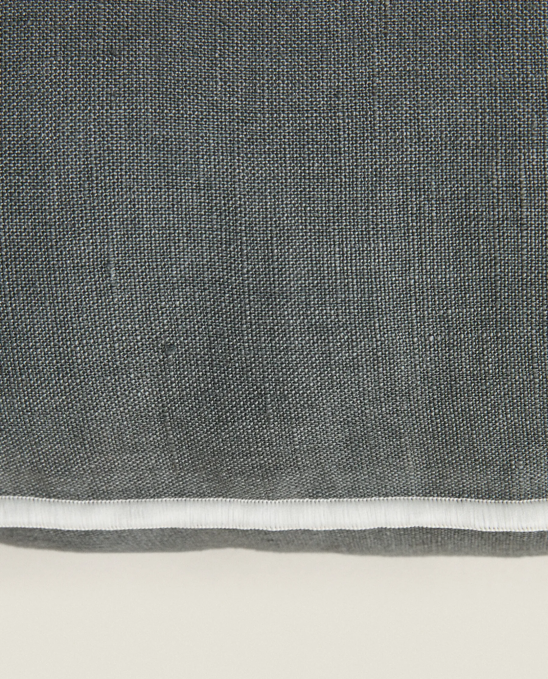 ZARA Home Throw Pillow Cover With Overlocking